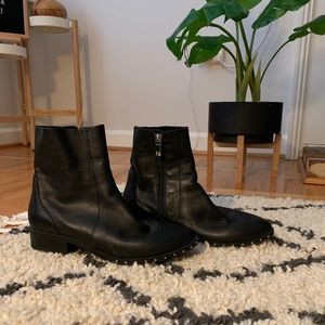 Topshop studded booties